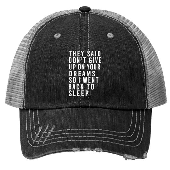 Blackmyth Trucker Hat Grahpic Letter Trucker Hat Trucker Hat Fashion Short Sleeve Tops Summer