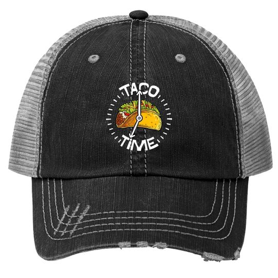 Taco Time Trucker Hat Cinco De Mayo Boys Tacos Trucker Hat