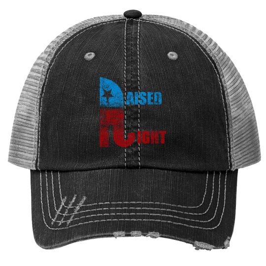 Vintage Raised Right Republican Elephant Pro Trump 2020 Trucker Hat