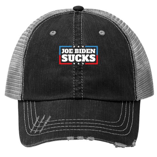 Joe Biden Sucks 2020 Election Donald Trump Republican Gift Trucker Hat