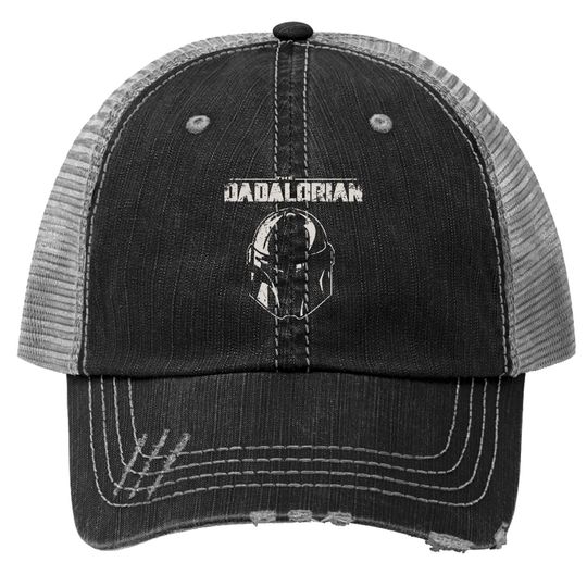 The Dadalorian Father's Day Trucker Hat Gift Trucker Hat