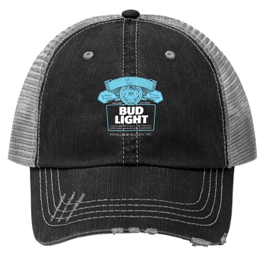 Bud Light Navy Trucker Hat