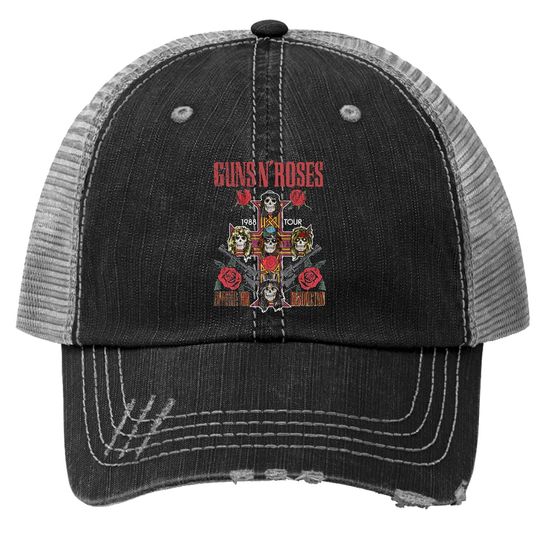 The Guns N Roses Trucker Hat Vintage 1980s