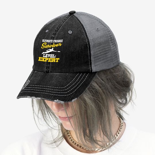 Ultimate Frisbee Expert Gift Trucker Hat