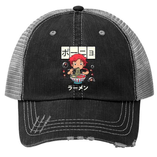 Ponyo Goldfish Ratrucker Hat