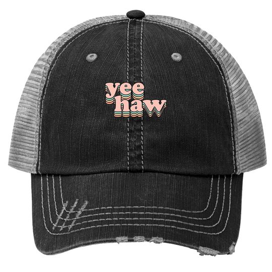 Yeehaw Howdy Space Cowgirl Trucker Hat