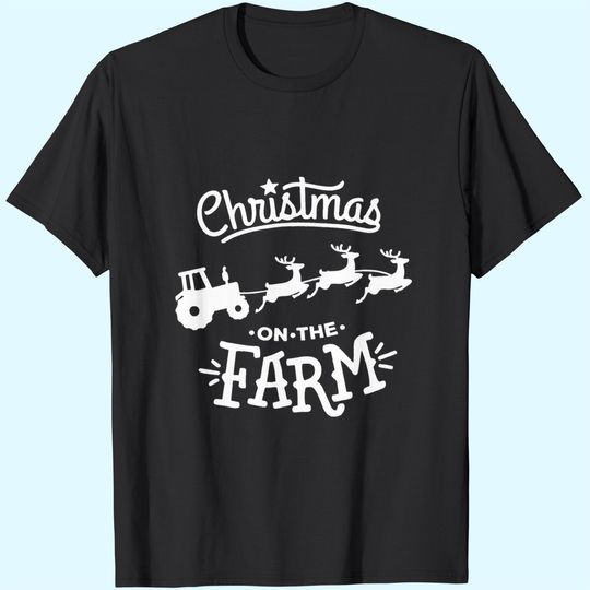 Christmas On The Farm T-Shirts