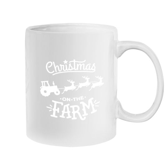 Christmas On The Farm Mugs