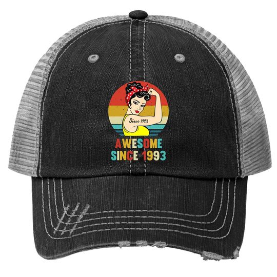Vintage 28th Birthday 1993 Trucker Hat
