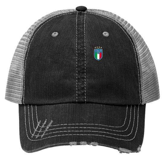 Italy Jersey Soccer 2021 Italia Football Team Trucker Hat