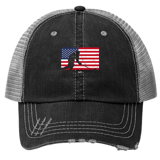 American Hockey Trucker Hat