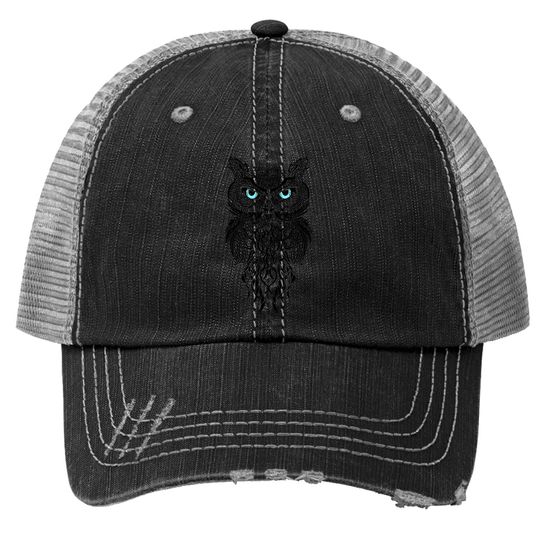 Great For Owl Art Trucker Hat