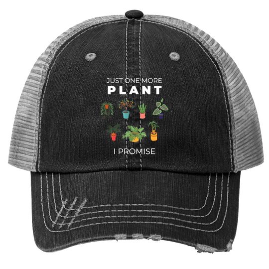 House Plants Horticulture Gardening Garden Greenhouse Leaf Trucker Hat