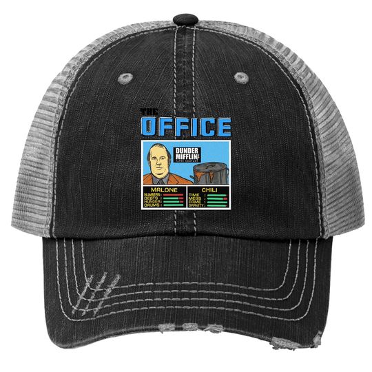 The-office-jam-kevin-and-chili-the-office-malone-and-chili Trucker Hat