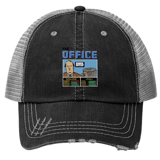 The-office-jam-kevin-and-chili-the-office-malone-and-chili Trucker Hat