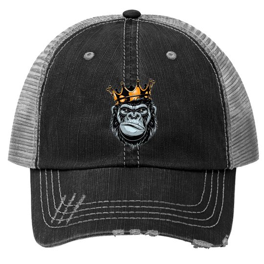 Gorilla King Alpha Trucker Hat