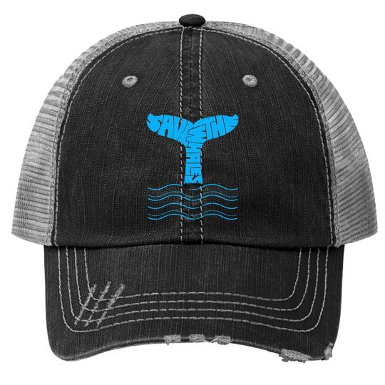 Save The Whales Trucker Hat