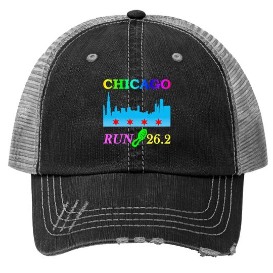 Chicago Run 26 Mile October 13 2019 Finisher Marathon Trucker Hat