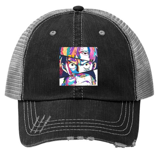 Sanji Luffye Zoroe Trucker Hat