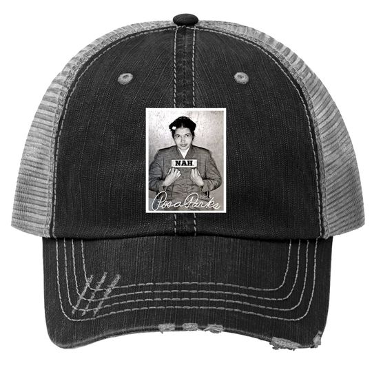 Nah Rosa Park Black History Trucker Hat