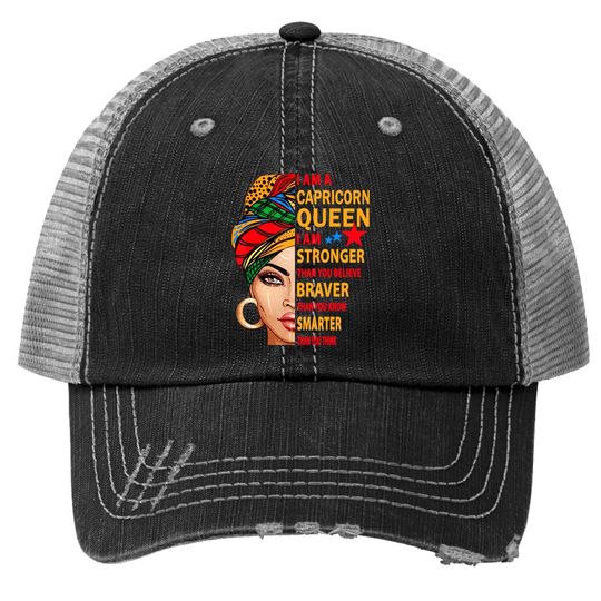 Capricorn Queen Birthday Trucker Hat