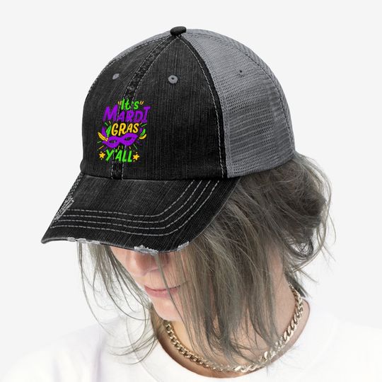 Mardi Gras Gift Trucker Hat