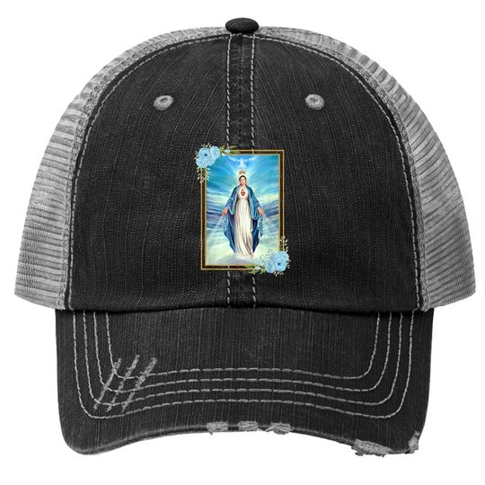 Dogma Of The Ascension Of The Immaculate Conception Of Mary Trucker Hat