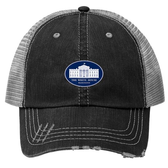 White House Washington Dc Logo Trucker Hat
