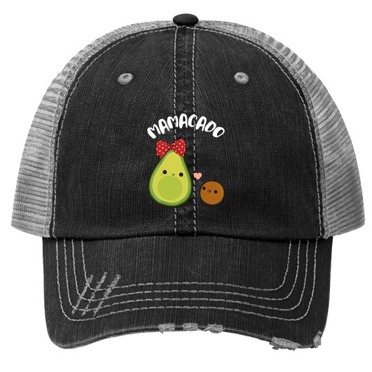 Mamacado  avocado Pregnant Mom Trucker Hat