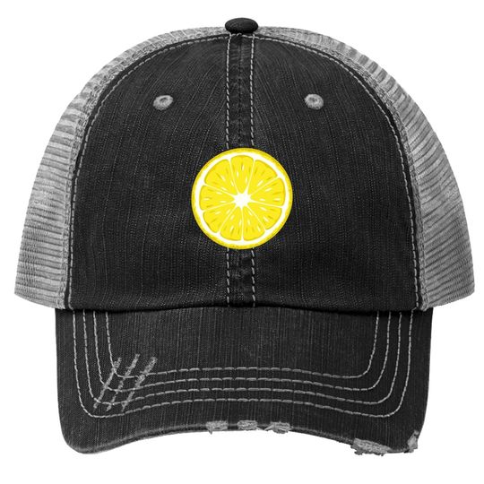 Lemon Costume Fruit Halloween Trucker Hat