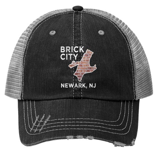 Brick City Newark New Jersey Trucker Hat