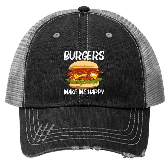 Best Burger Design For Hamburger Sandwich Lovers Trucker Hat