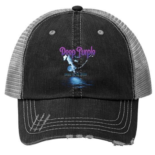 Deep Purple Smoke On The Water Trucker Hat