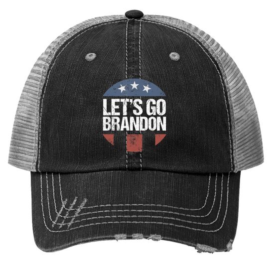 Let's Go Brandon Funny Trucker Hat