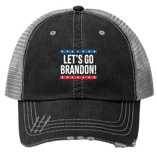 Let’s Go Brandon Funny Vintage Trucker Hat