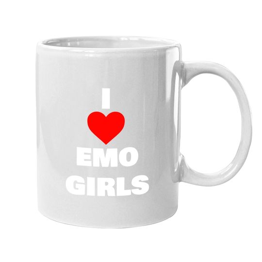 I Love Emo Girls Coffee Mug