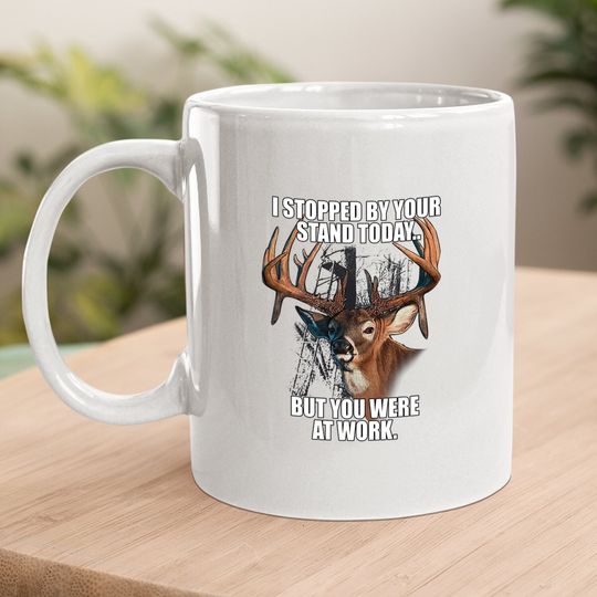 Bone Head Outfitters Deer Whitetail Monster Buck Hunting Coffee Mug