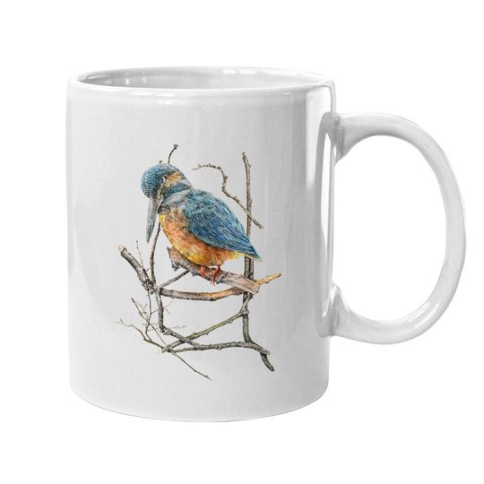 Cute Kingfisher Coffee Mug