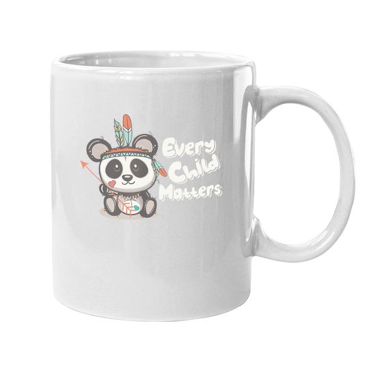 Every Child Matters Panda Indigenous People Orange Day Coffee Mug