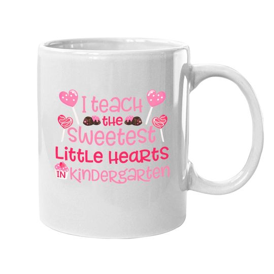 Teacher Valentines Day Coffee Mug Kindergarten Gift