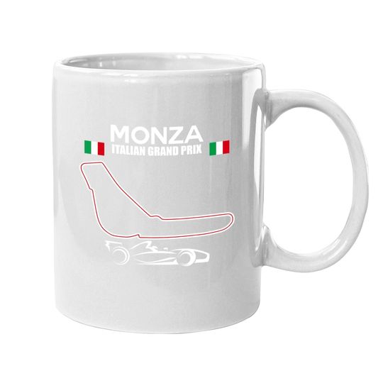 Monza Circuit Formula Racing Car Italian Grand Prix Coffee Mug