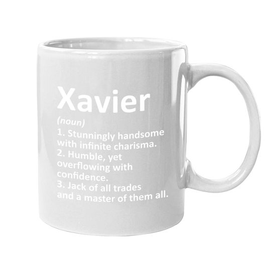 Xavier Definition Personalized Name Birthday Gift Idea Coffee Mug