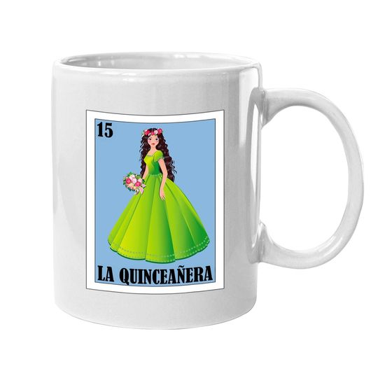 15s Lottery Mexican Lottery La Quincea Coffee Mug