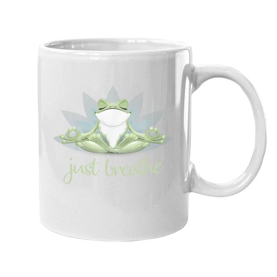 Frog Yoga Meditation Mug Pilates Yoga Animals Lover Coffee Mug