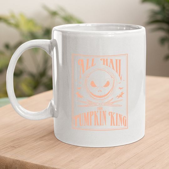 The Nightmare Before Christmas Hail The Pumpkin King Coffee Mug