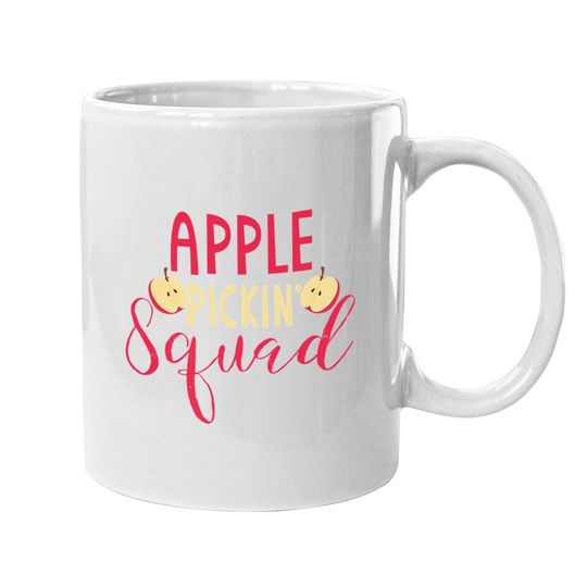 Apple Picking Squad Gift Apple Fruit Picker Coffee Mug
