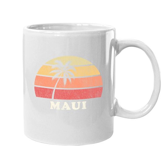 Maui Hi Vintage 70s Retro Throwback Coffee Mug