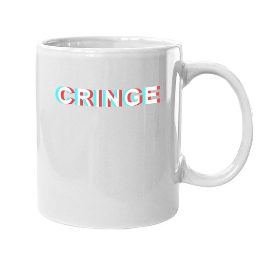 Optical Illusion Cringe Coffee Mug