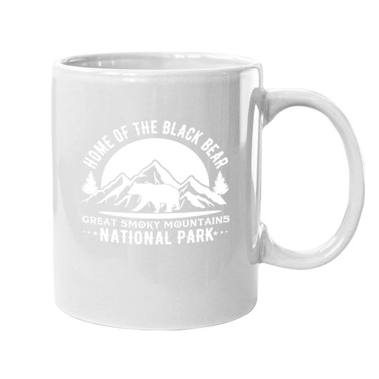 Great Smoky Mountains National Park Us Black Bears Vintage Coffee Mug