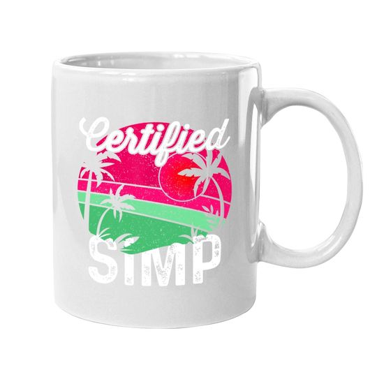 Certified Simp University Meme Simp Nation Coffee Mug